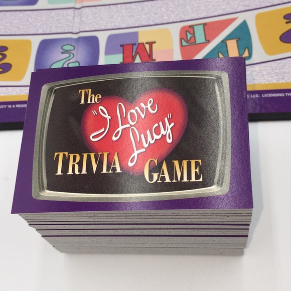 The I Love Lucy Trivia Game Television Show Board Game Vintage 1998 - Picture 12 of 14